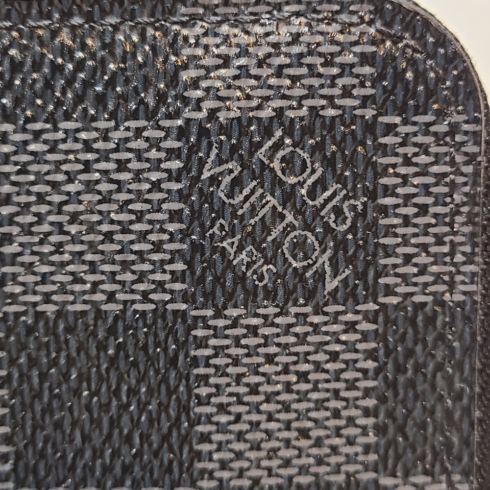 Louis Vuitton NWOT Damier Graphite Checkered Wallet Zip Around - Picture 4 of 15